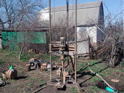Бурение скважины в пос. Солоницевка