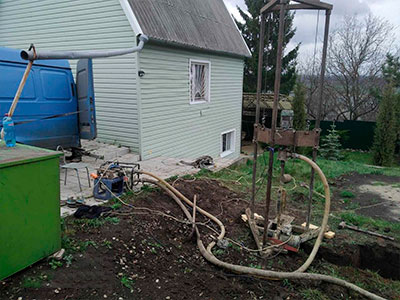 Бурение скважины в СТ Символ